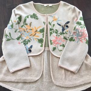 Embroidered sweater